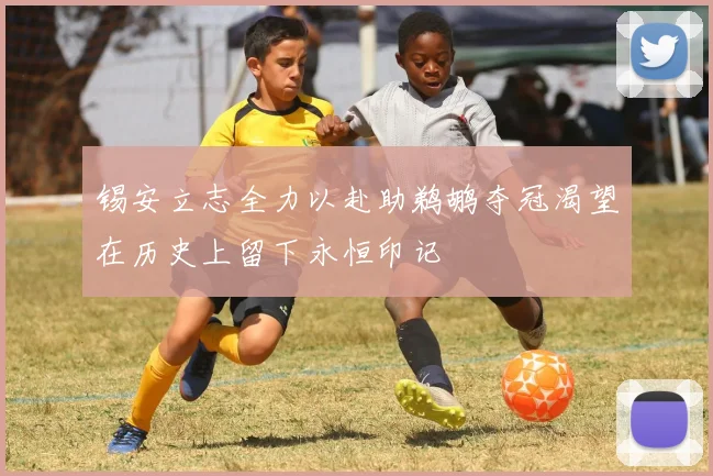 锡安立志全力以赴助鹈鹕夺冠渴望在历史上留下永恒印记